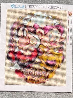 Finished & Sealed Diamond Painting Cartoon Snow Whites Dwarfs